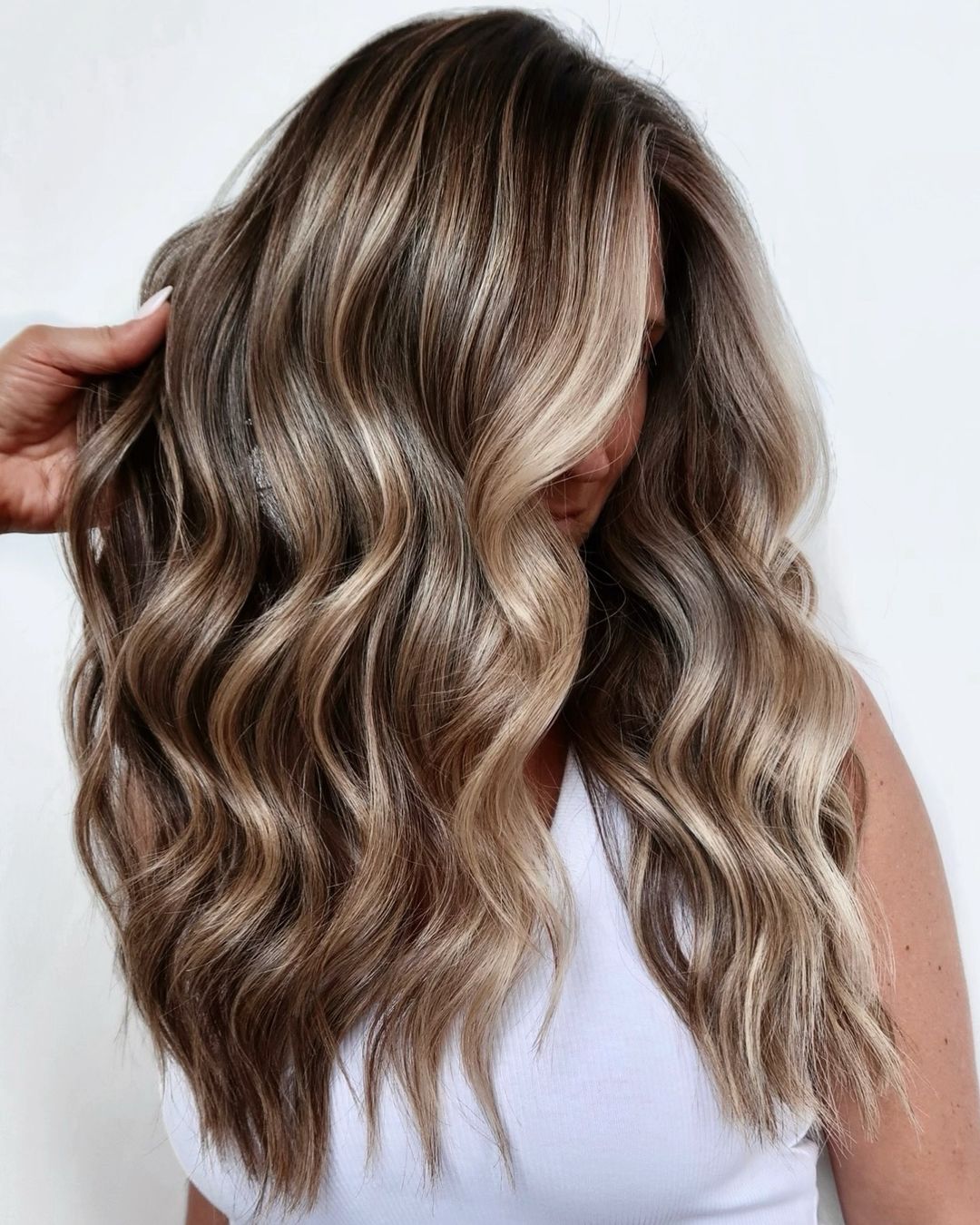 sandy beach balayage hair