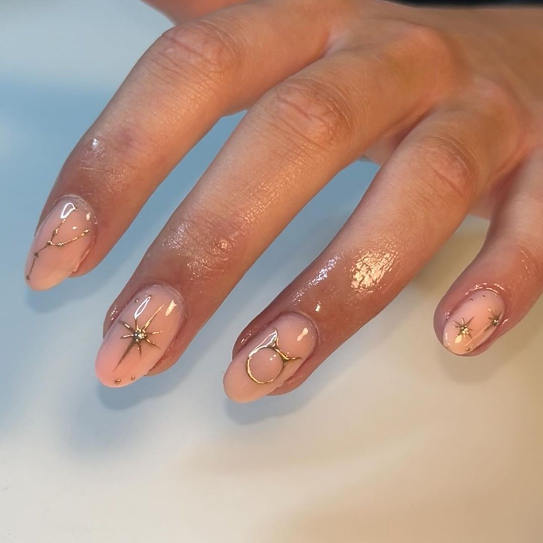 short and behold taurus nails