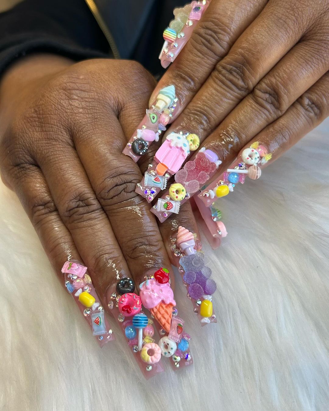 sugar spice 'n everything nice nails