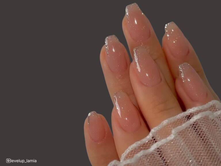 sparkly nails