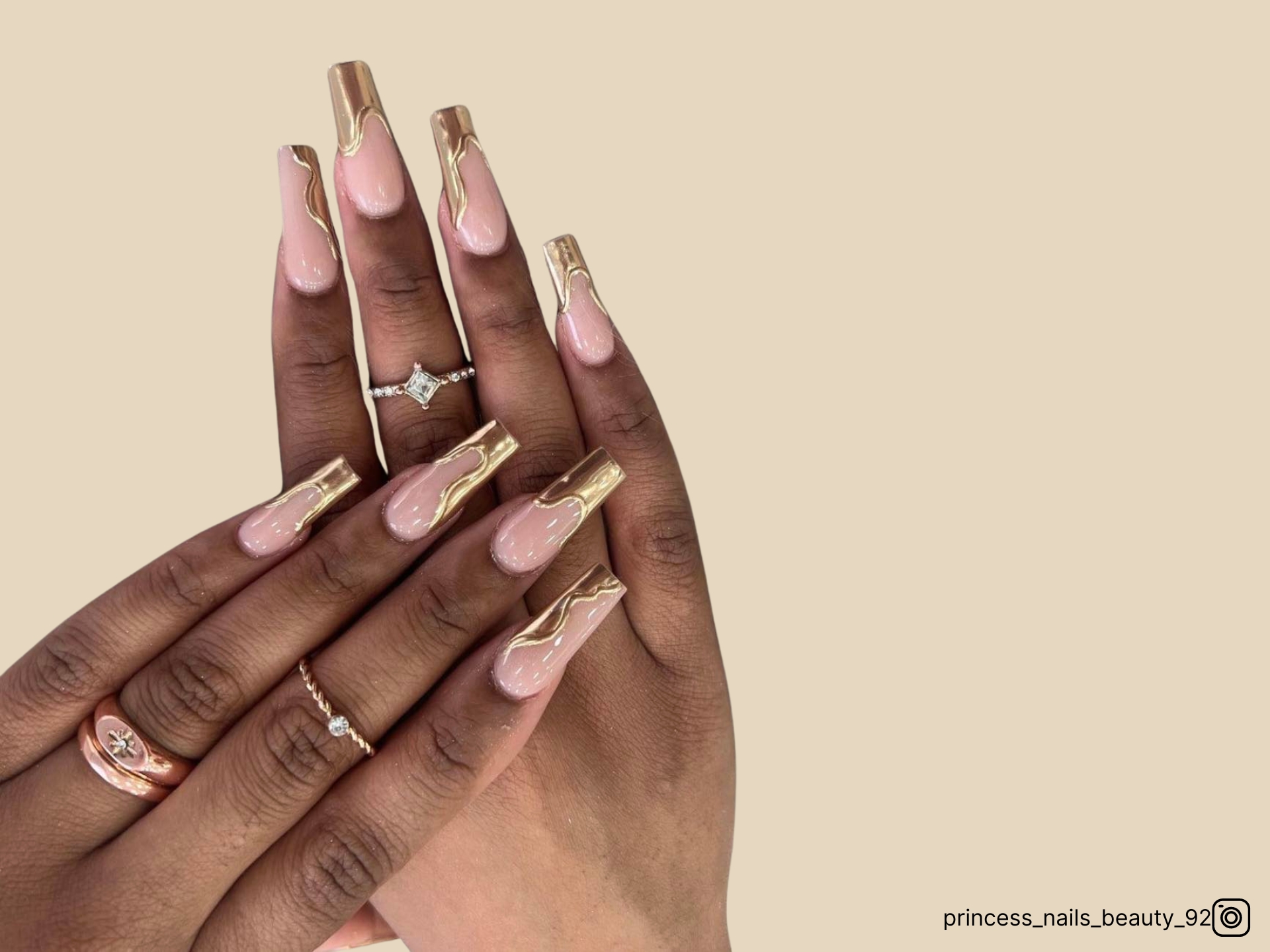 Unlock The Next Level With These 22 Gorgeous Gold Nails