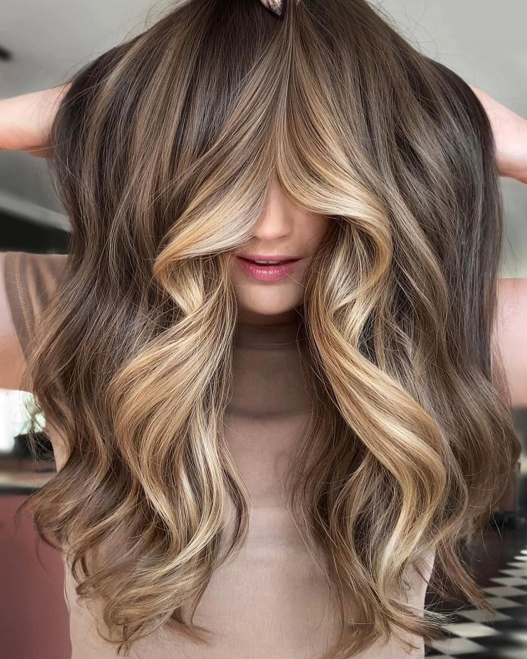 balayage biondo caldo