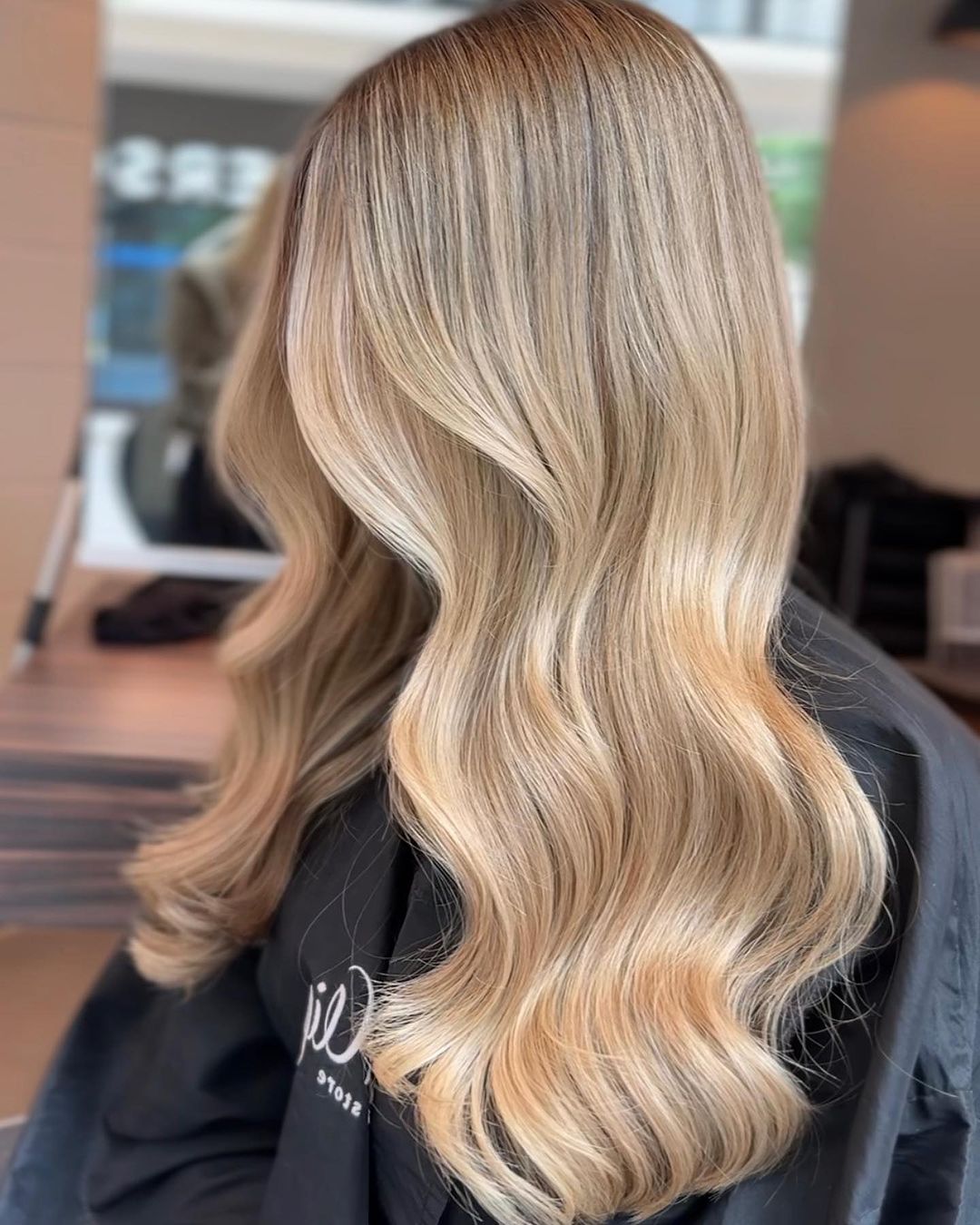 warm spark fall hair color for blondes