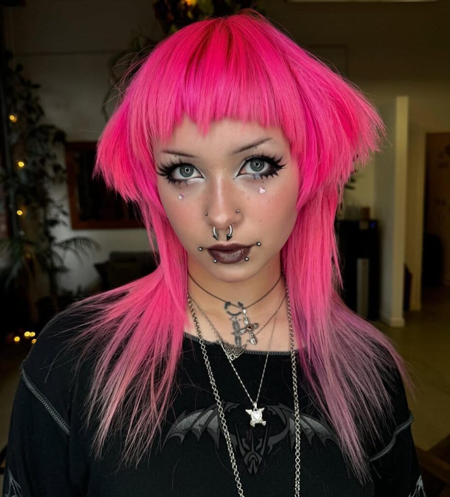 Neon Jellyfish Haircut