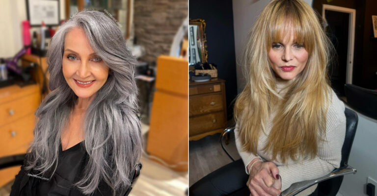 17 Stunning Long Hair Looks For Older Women, Plus 10 Bonus Styles That’ll Make You Want To Grow Your Hair Again