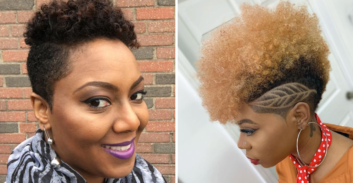 coupes effilées pour cheveux afro