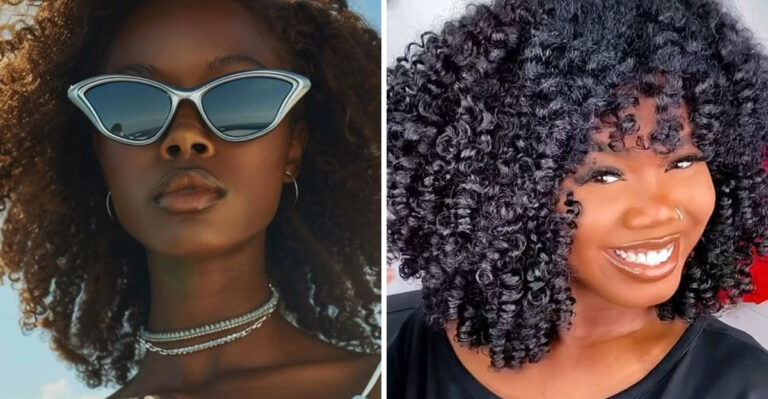 Acconciature afro wash and go