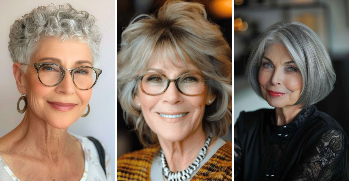 coupes de cheveux pour les femmes de plus de 70 ans aux cheveux fins