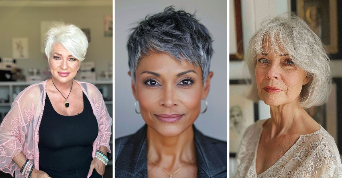 hairstyles for over 70 year old women