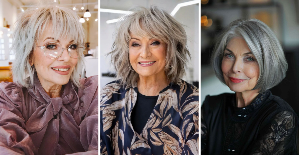 cortes de cabelo para mulheres com mais de 70 anos