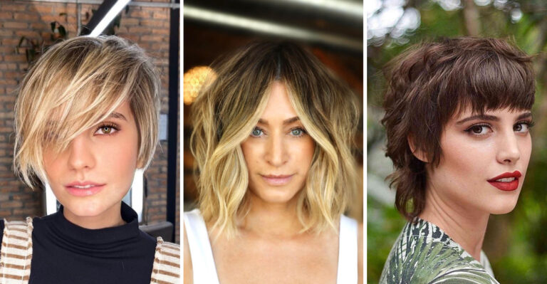 Coupes de cheveux courtes pour les femmes au visage ovale