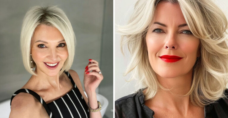 coupes de cheveux élégantes pour les femmes de plus de 50 ans