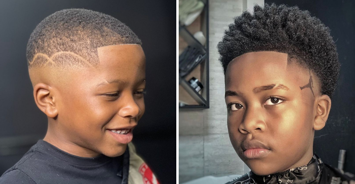 cortes de pelo para niños negros