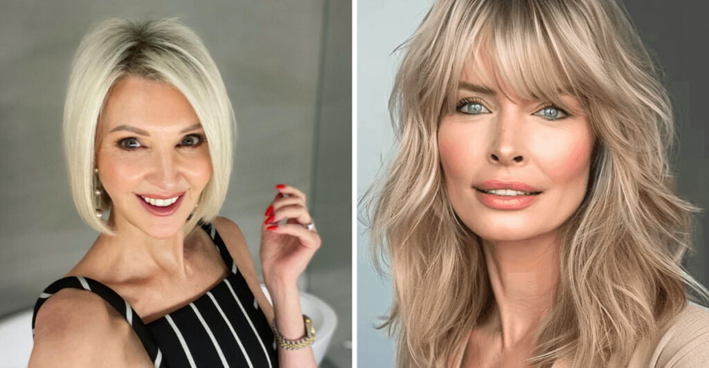 31 cortes de cabelo da moda para mulheres com mais de 50 anos que ...