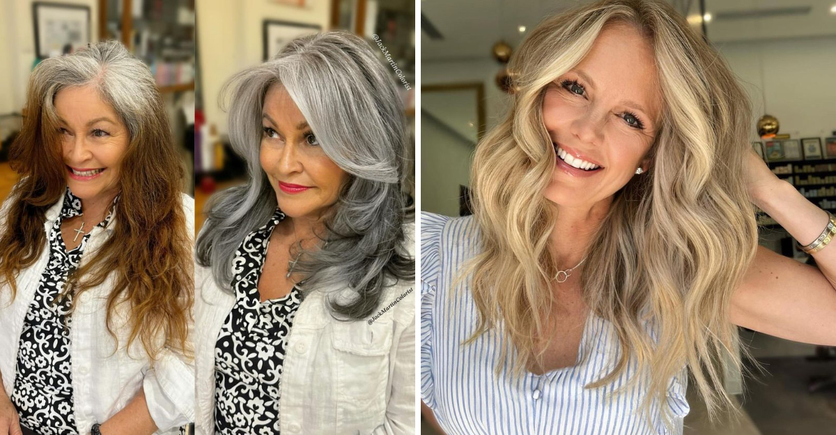 winter hair colors for women over 50