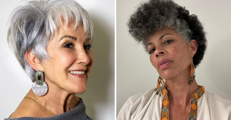 hairstyles for women over 60