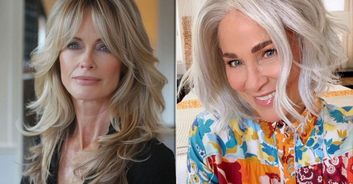 30 Haircuts For Women Over 50 With Thin Hair That Add Body And Volume