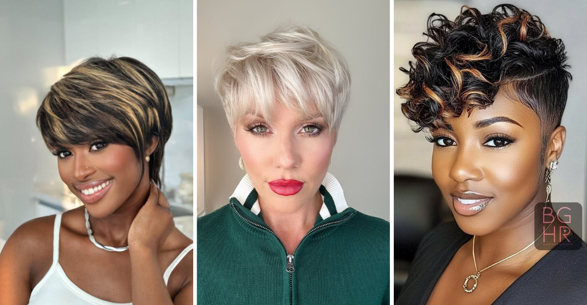 low maintenance pixie cut ideas