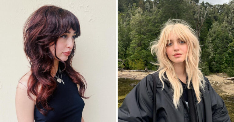 33 Penteados com corte à lobo como o look arrojado que vai adorar