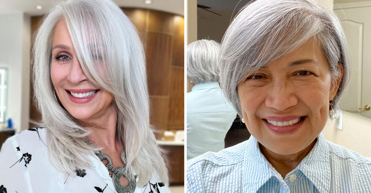 32 Most Flattering Haircuts For Older Women With Thin Hair