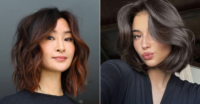 36 Slimming Short Hairstyles For Round Faces