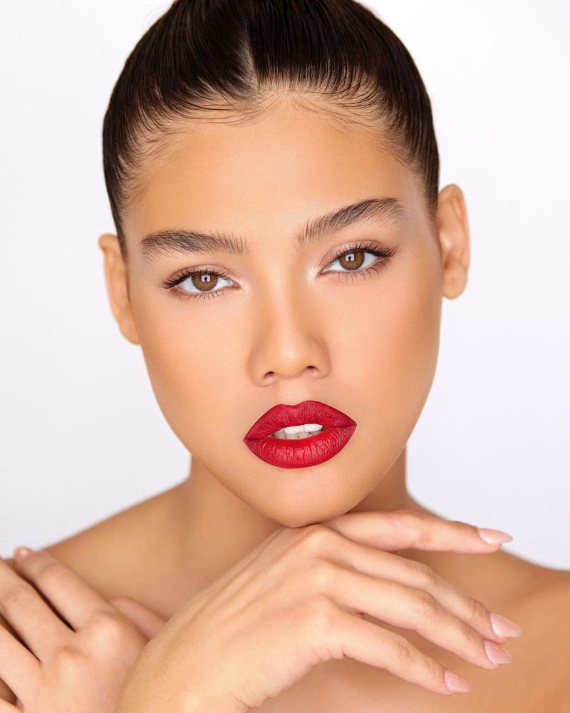 Bold Red Lips