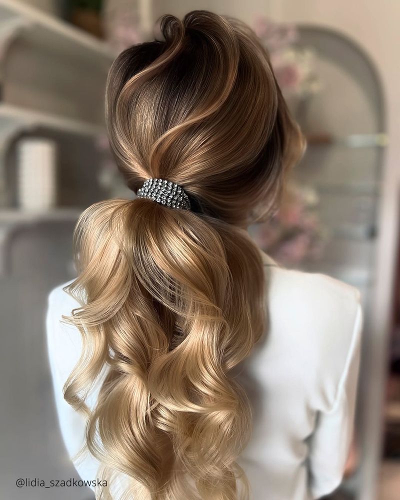 Bouffant Ponytail