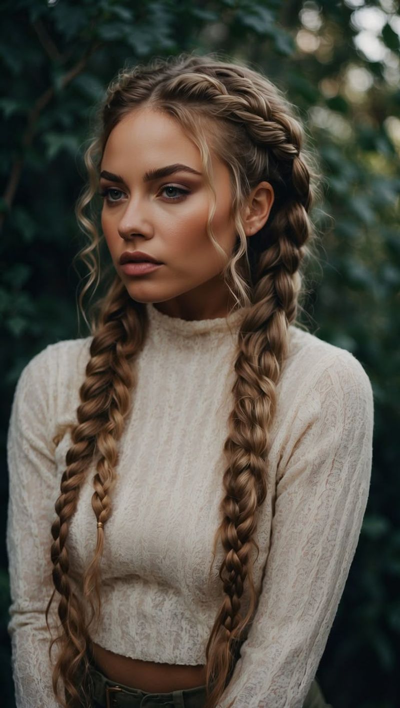 Braided Pigtails