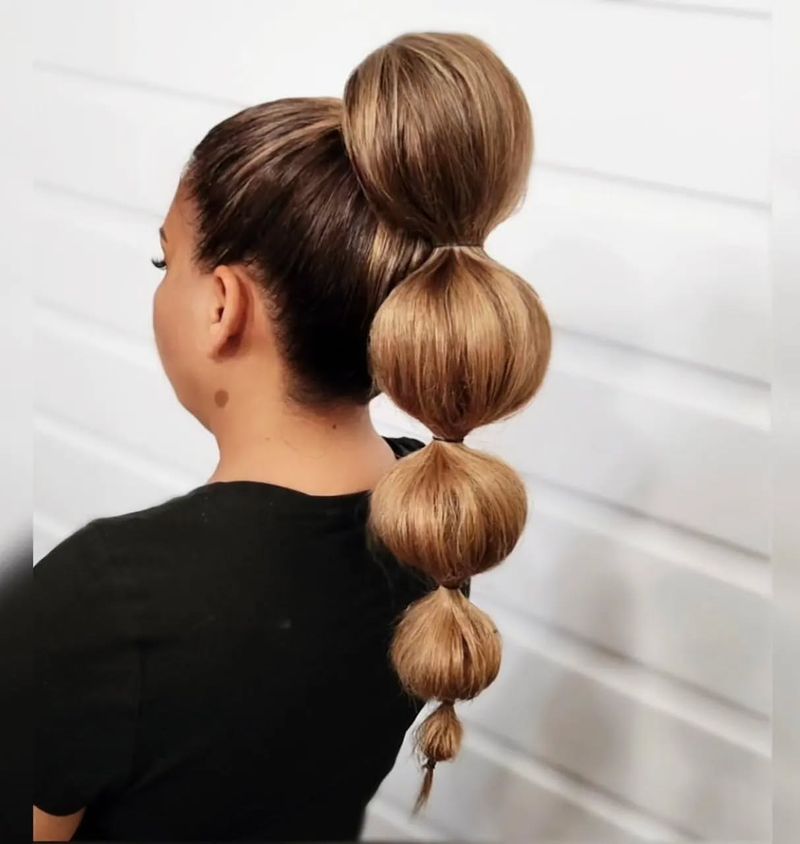 Bubble Ponytail