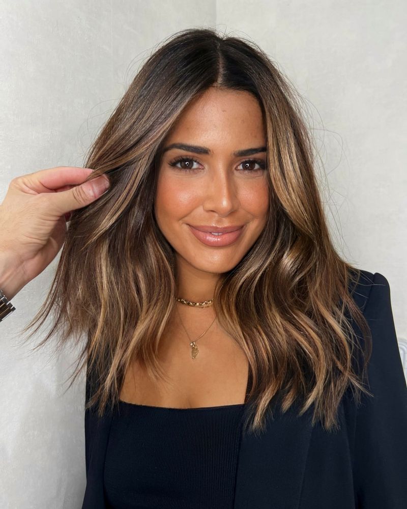 Balayage caramelo