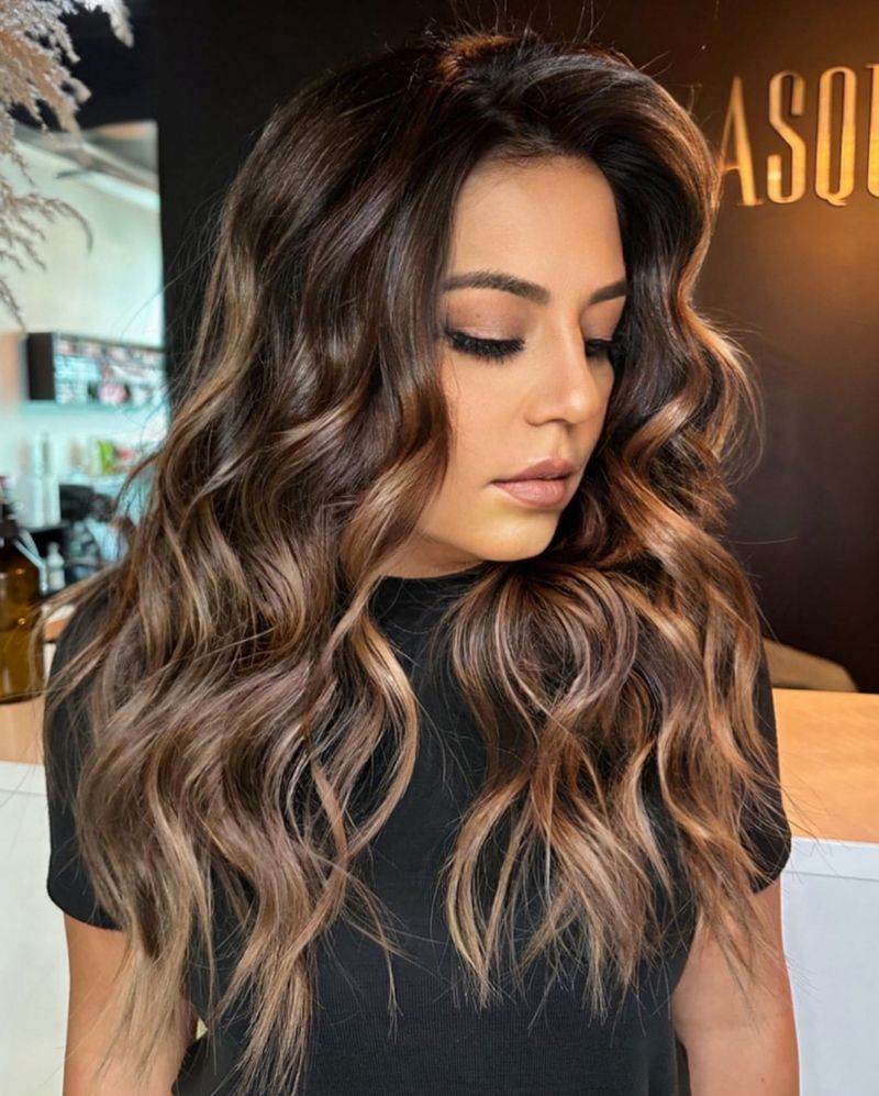 Balayage Mocha Caramelo