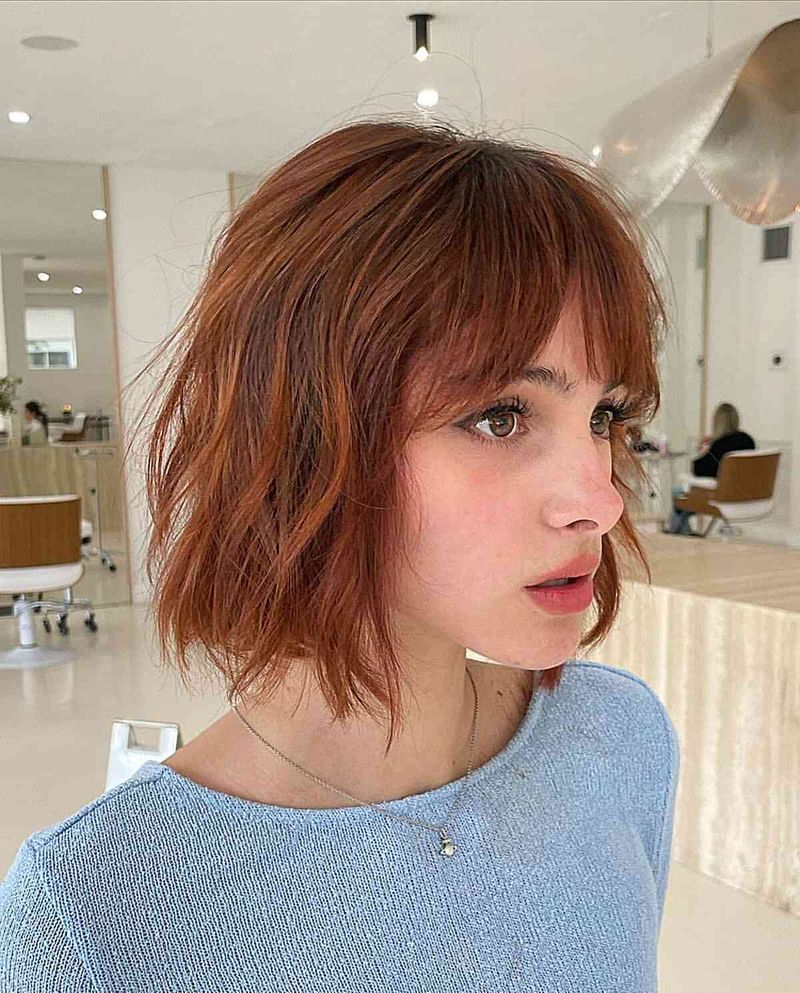 Choppy Layered Bob