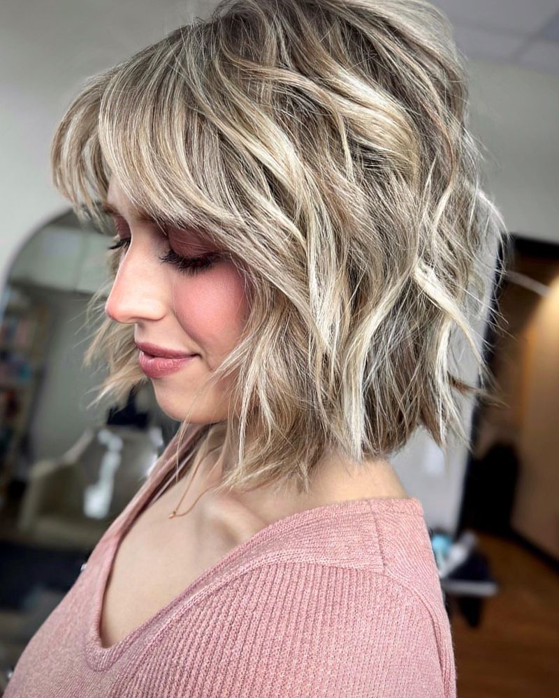 Choppy Layers with Textured Ends