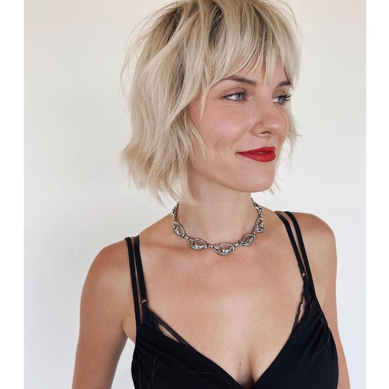 Choppy Long Pixie