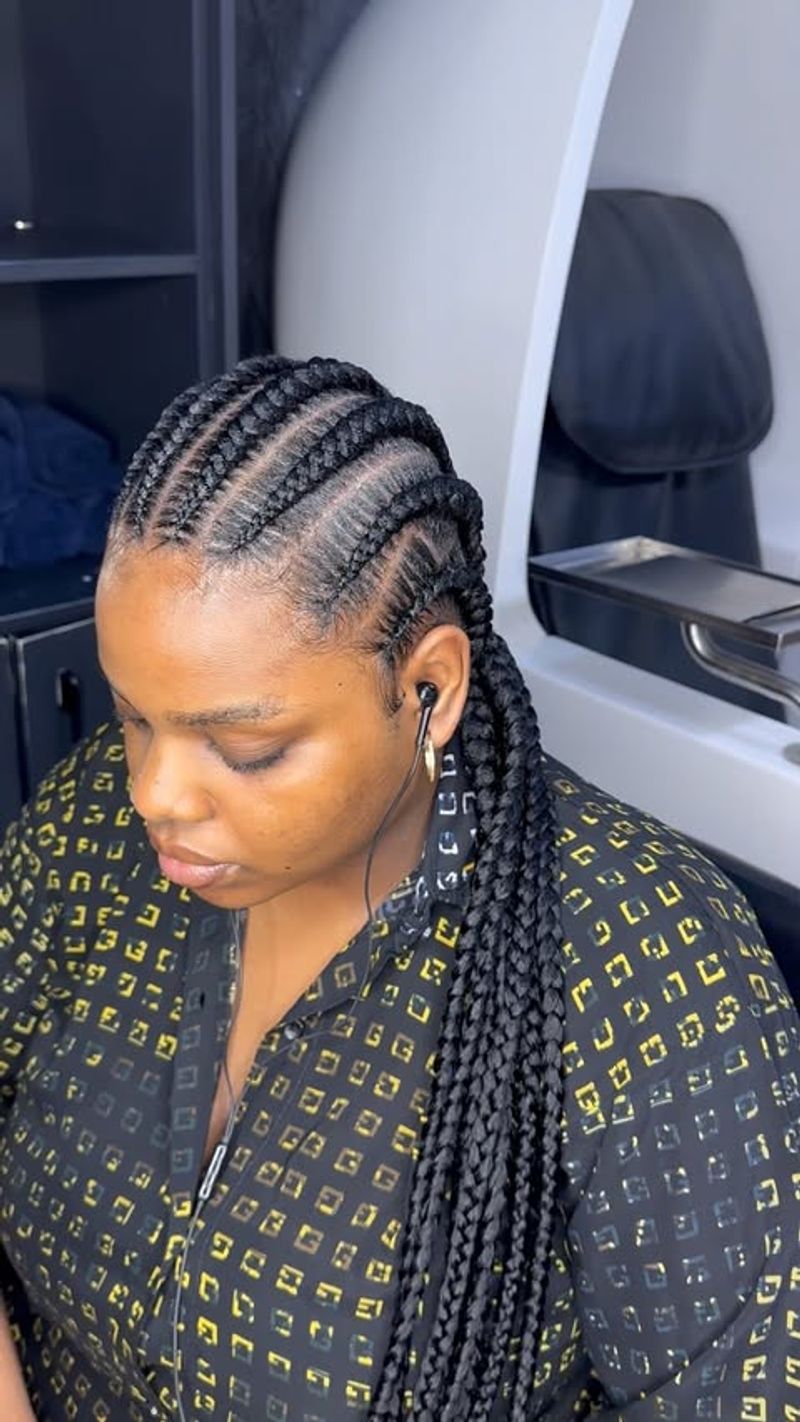 Chunky Ghana Braids