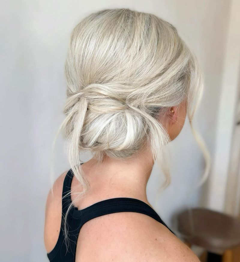 Chignon classico d'argento