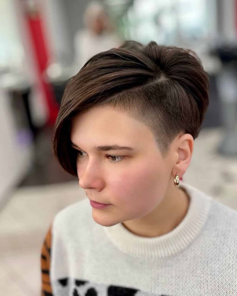 Pixie classico undercut