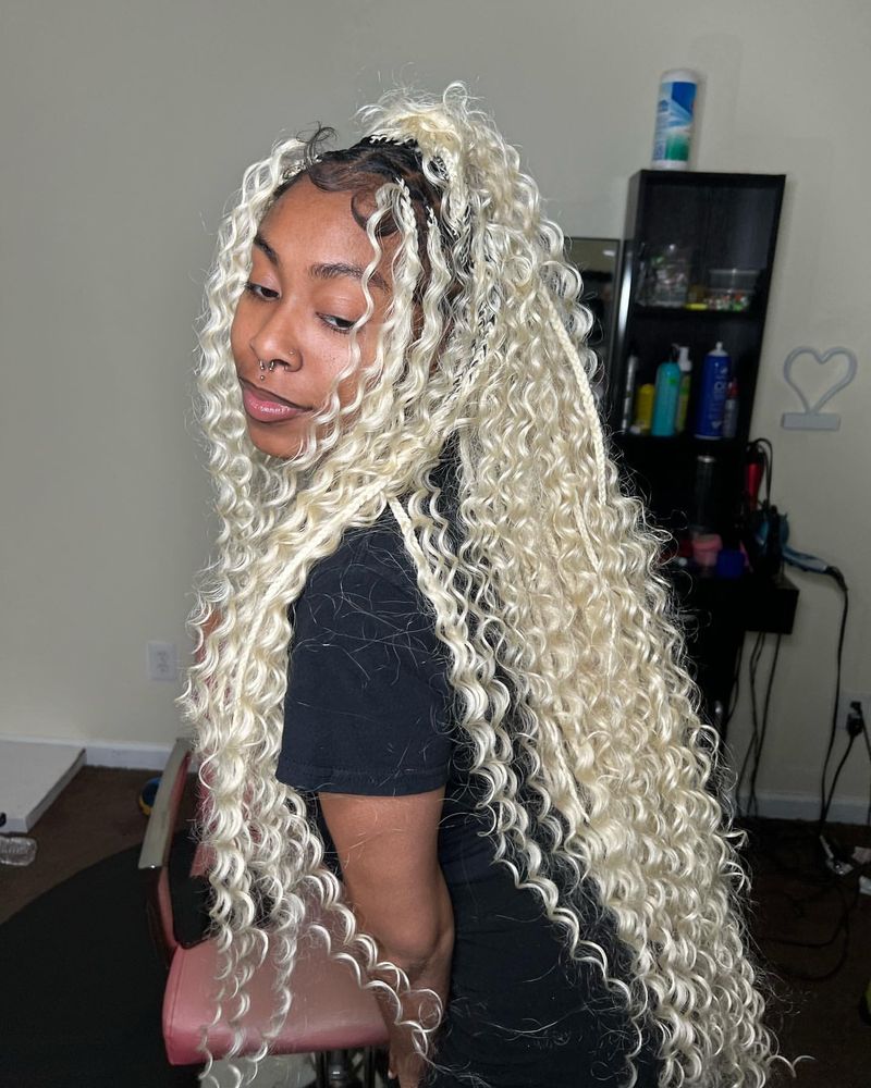 Cool Blonde Twists