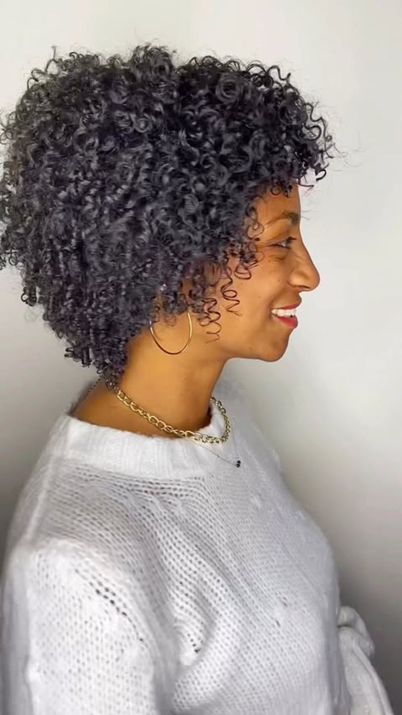 Afro rizado