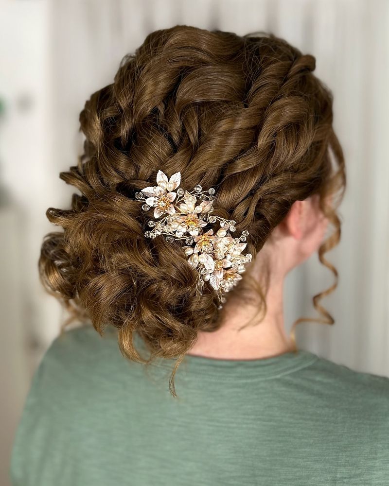 Curly Updo