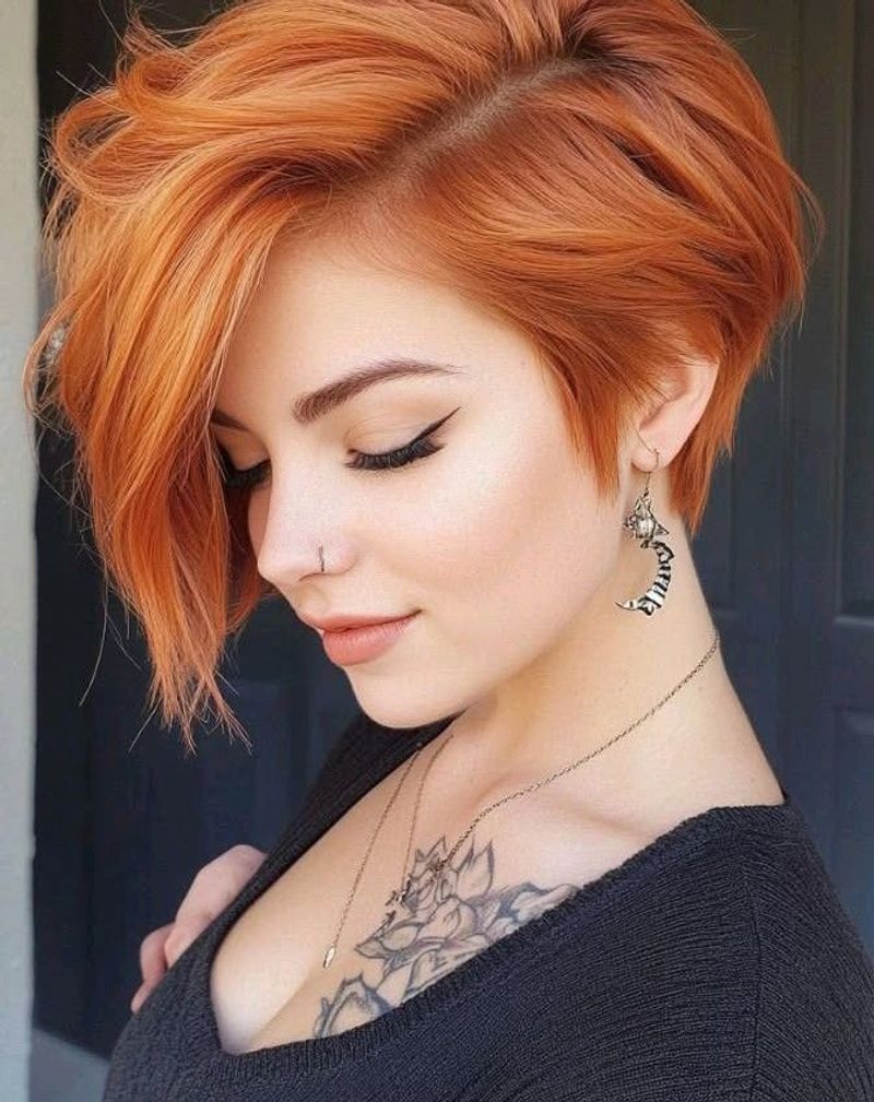 Edgy Asymmetrical Cut