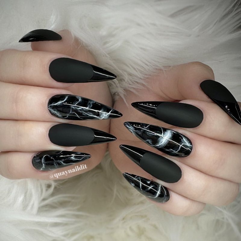 Edgy Black Matte