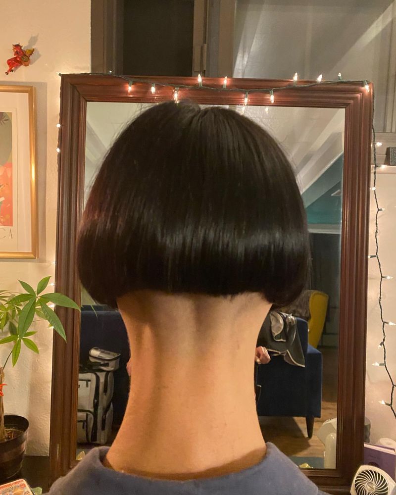 Edgy Undercut Bob