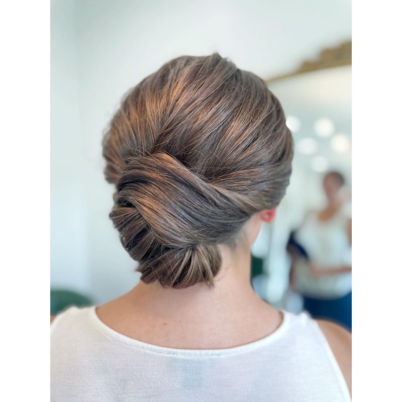 Chignon elegante