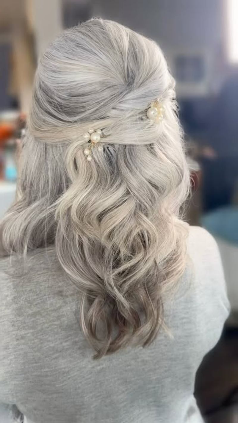 Elegant Half-up Twist