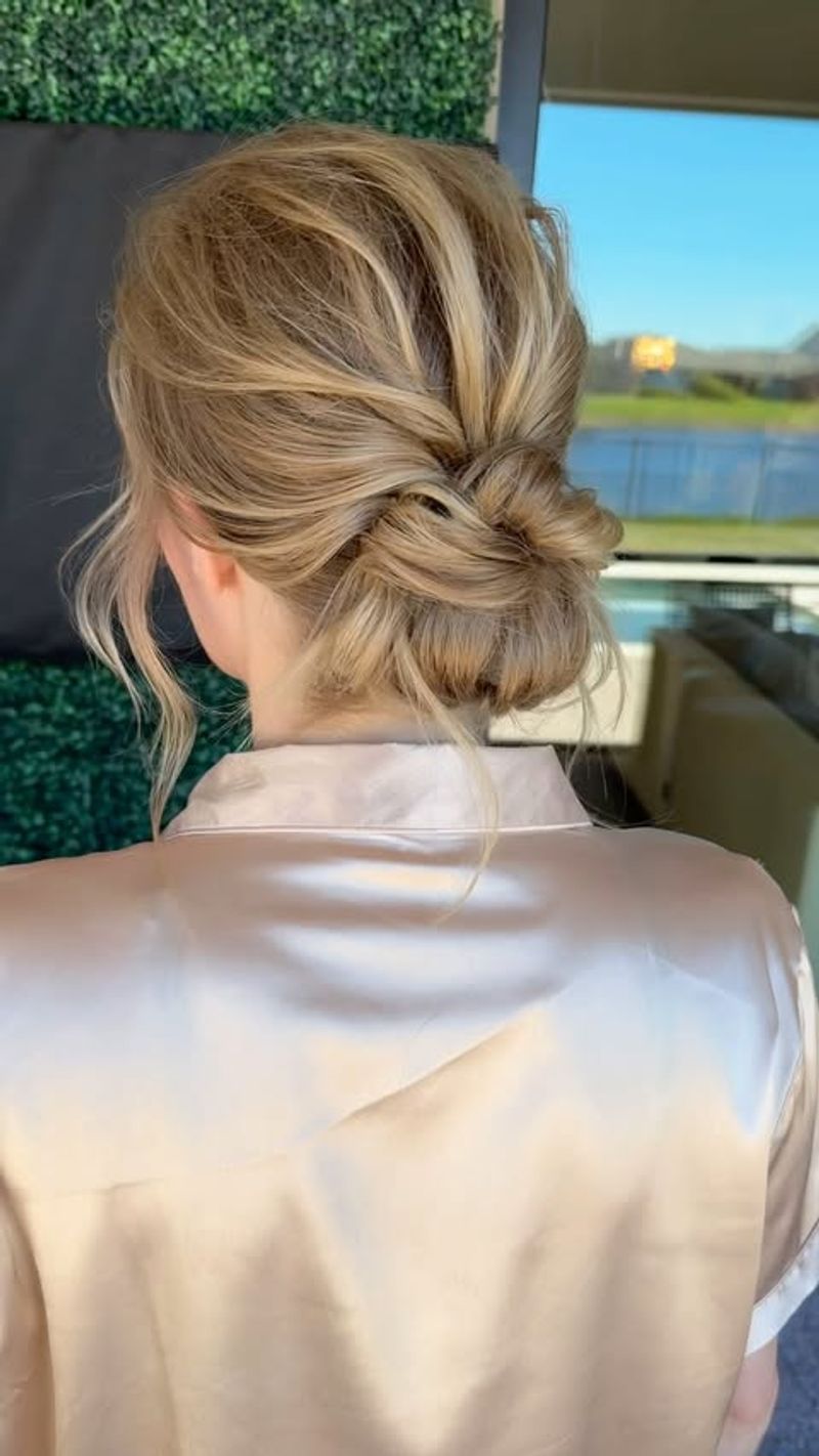 Elegante chignon sciolto