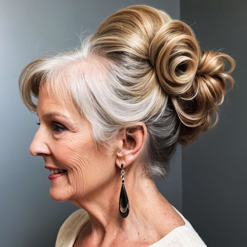 Penteado elegante