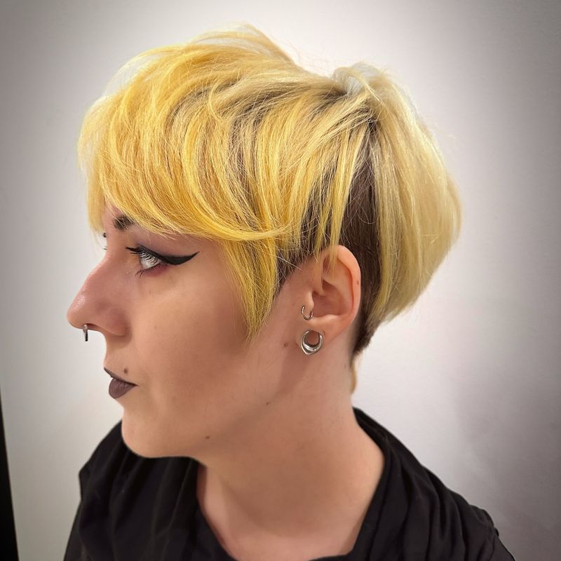 Feathered Pixie with Undercut