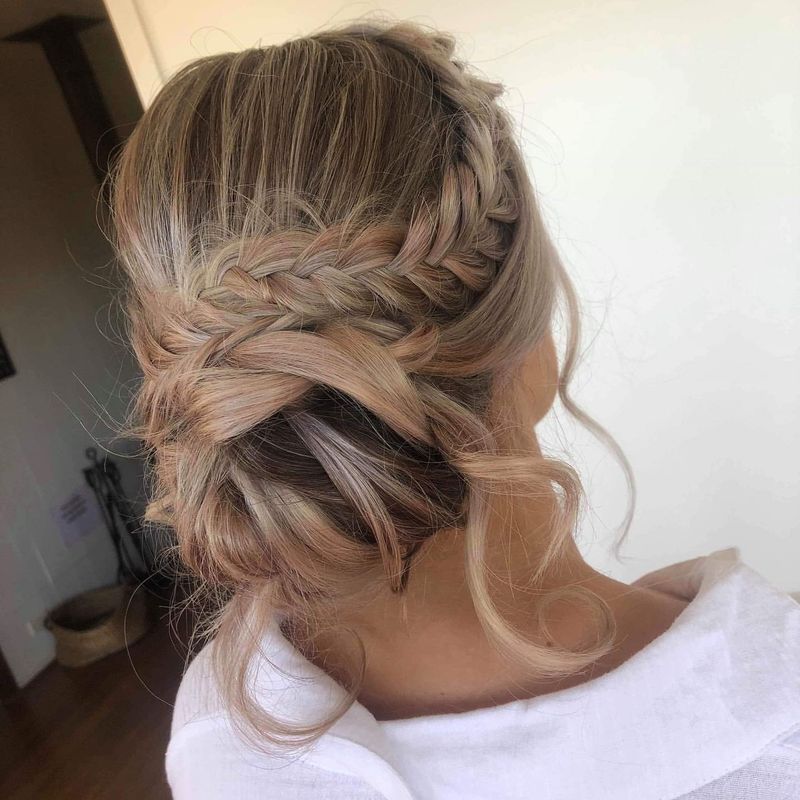 Fishtail Braided Bun