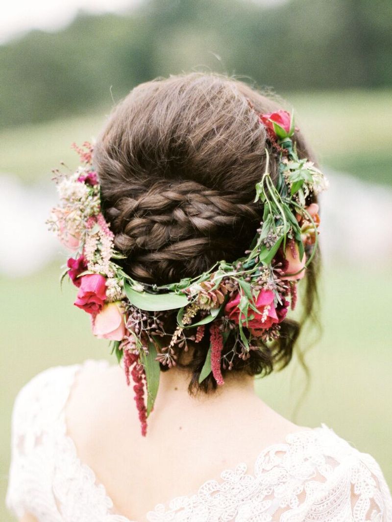 Floral Braid Crown